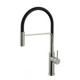 Ikon Hali Pull Down Sink Mixer Brushed Nickel